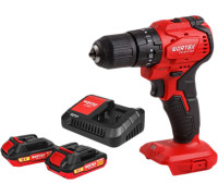 Ударная дрель-шуруповерт Wortex BD 2030-1 DLi 1333424 с 2-мя АКБ