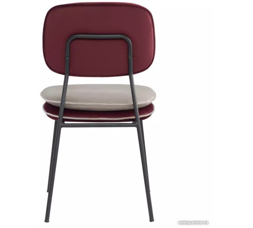 Стул Bergenson Bjorn Pea BB0000688 бордовый/бежевый