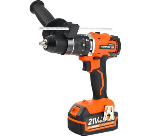 Ударная дрель-шуруповерт Patriot BR 216UES-h 180301565 с 2-мя АКБ, кейс
