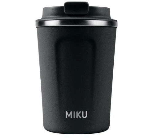 Термокружка Miku 380мл черный