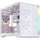 Корпус 1stPlayer VT6 с тремя вентиляторами F7, белый