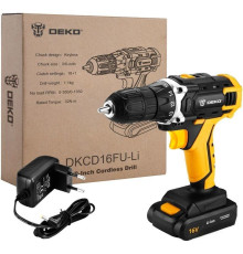 Дрель-шуруповерт Deko DKCD16FU-Li 063-4098 с 1-им АКБ