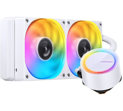 Система жидкостного охлаждения для процессора Jonsbo TG-240 белый