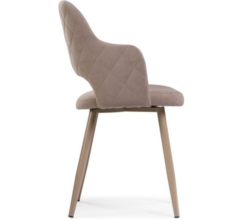 Стул с подлокотниками Woodville Гутрид 507225 капучино