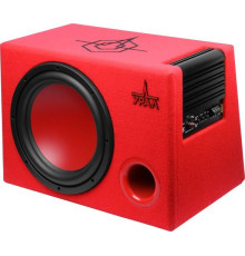 Корпусной активный сабвуфер Урал АС-У12А красный