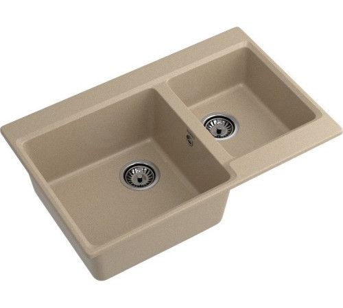 Кухонная мойка GranFest GF-LV-780K песочный