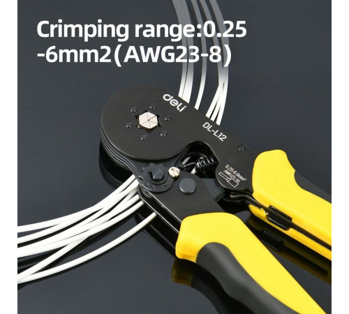 Пресс-клещи Deli DL-L12