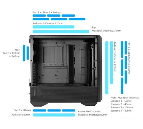 Корпус Lian Li Lancool III G99.LAN3W.10R