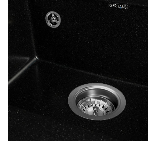 Кухонная мойка Gerhans A11 оникс