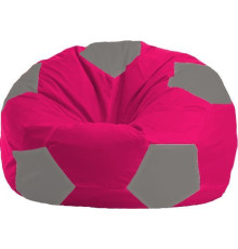 Кресло-мешок Flagman Мяч Стандарт М1.1-374 малиновый/серый