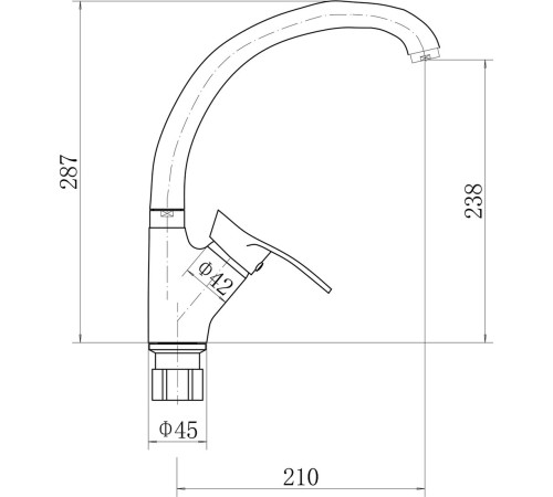 Смеситель Fashun A4028