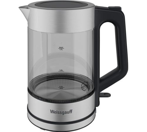 Электрический чайник Weissgauff WK 1720 EcoGlass Inox