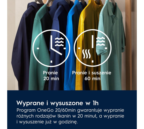 Стирально-сушильная машина Electrolux SteamCare 700 EW7W2492P