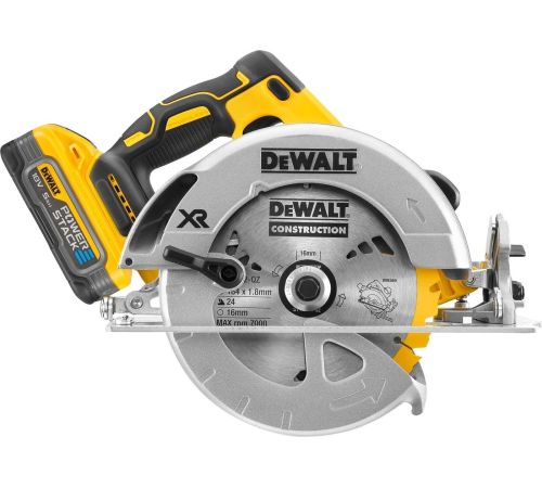 Дисковая циркулярная пила DeWalt DCS570H2T с 2-мя АКБ, кейс