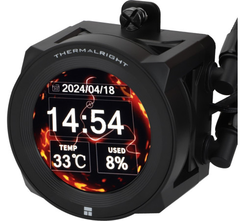 Система жидкостного охлаждения для процессора Thermalright Core Vision 360 ARGB черный