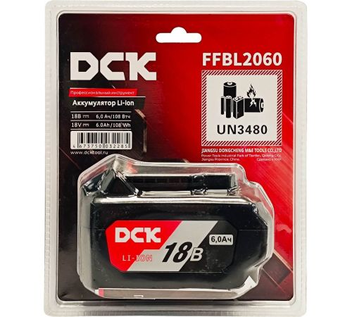 Аккумулятор DCK FFBL2060 18В/6 Ah