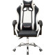 Кресло Деловая обстановка Геймер BMG-01 черный/белый