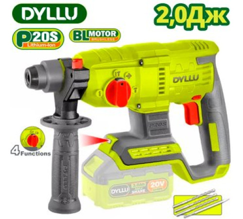 Перфоратор Dyllu DTLM15220 без АКБ