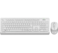 Клавиатура + мышь A4Tech Fstyler FG1010 белый/серый