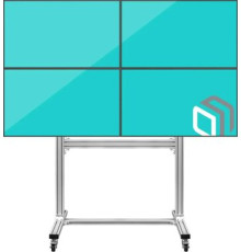 Стойка для телевизора Onkron FSPRO2L-22 серебристый