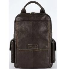 Городской рюкзак Poshete 253-1136-7-DBW коричневый