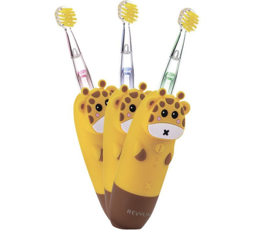 Электрическая зубная щетка Revyline RL 025 Baby желтый