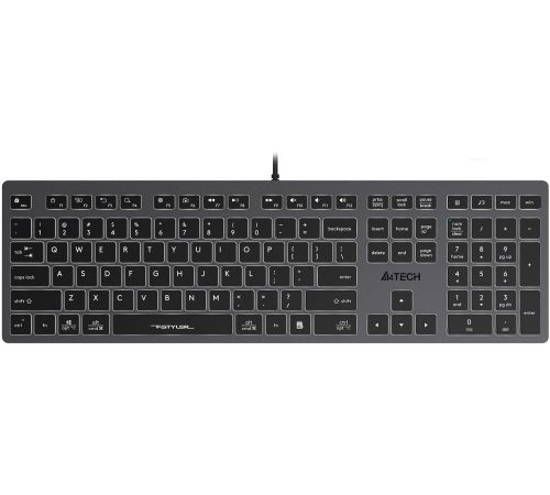 Клавиатура A4Tech Fstyler FX60H белая подсветка