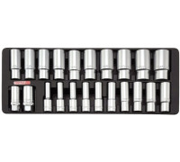 Набор торцевых головок  Toptul GAAT2202 22 предмета