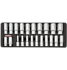 Набор торцевых головок  Toptul GAAT2202 22 предмета