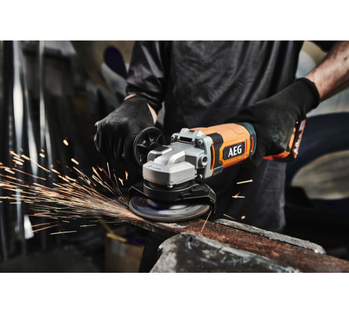 Угловая шлифмашина AEG Powertools BEWS18-125X2-0 4935498182 без АКБ