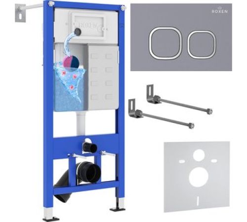 Инсталляция для унитаза Roxen StounFix Dual Fresh 966326