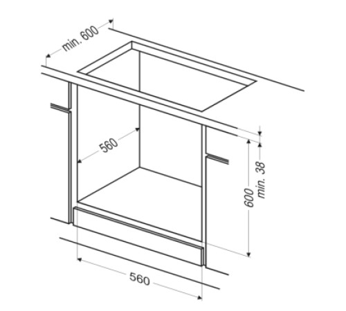 Электрический духовой шкаф Hansa BOEI68428