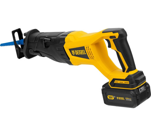 Сабельная пила Denzel BRC-120 с 1-им АКБ