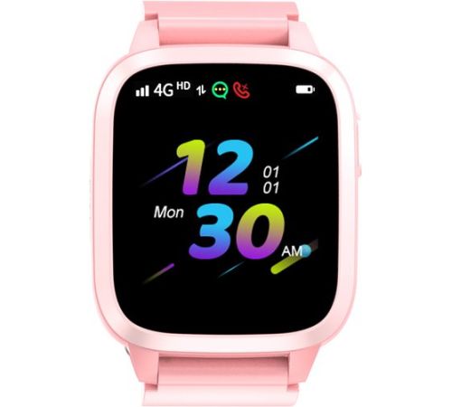Детские умные часы LeeFine Q23 4G розовый