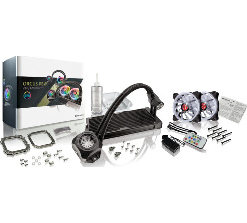 Система жидкостного охлаждения для процессора Raijintek Orcus 240 RBW