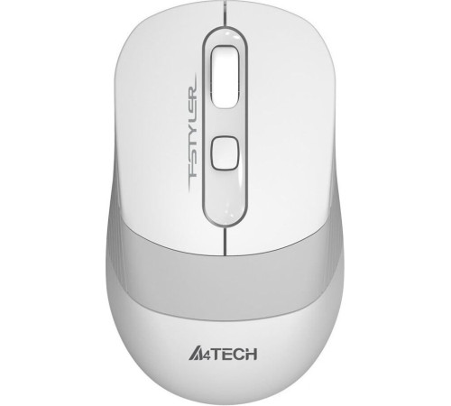 Мышь A4Tech Fstyler FG10S белый/серый