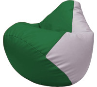 Кресло-мешок Flagman Груша Макси Г2.3-0125 зелёный/сиреневый