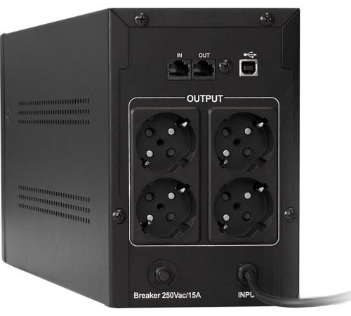 Источник бесперебойного питания ExeGate SpecialPro Smart LLB-2000.LCD.AVR.EURO.RJ.USB