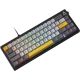 Клавиатура Ajazz AK650 Wired серый/белый/желтый, Ajazz Bright Moon