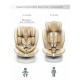 Детское автокресло Amarobaby Champion Isofix AMARO-2008CH-Be бежевый