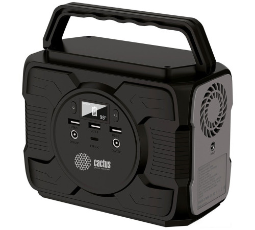 Портативная зарядная станция CACTUS CS-PCS172 черный