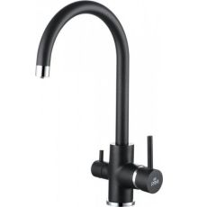 Смеситель Paulmark Essen Es213211-418 черный металлик
