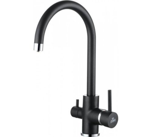 Смеситель Paulmark Essen Es213211-418 черный металлик