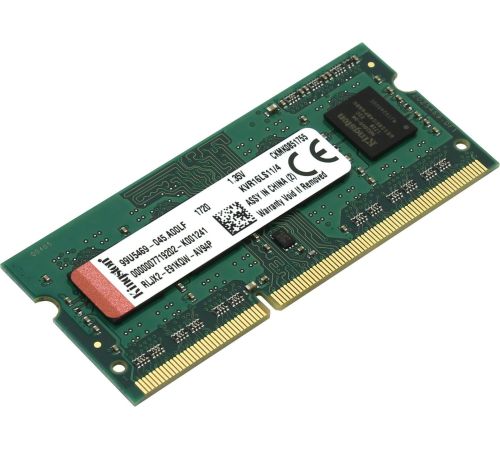 Оперативная память Kingston ValueRAM 4GB DDR3 SO-DIMM PC3-12800 KVR16LS11/4