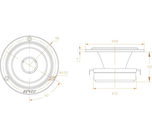 Твитер DL Audio Raven TW-03 V.2