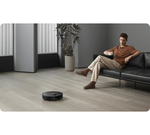 Робот-пылесос Xiaomi Robot Vacuum X20 Max D109GL евровилка, черный