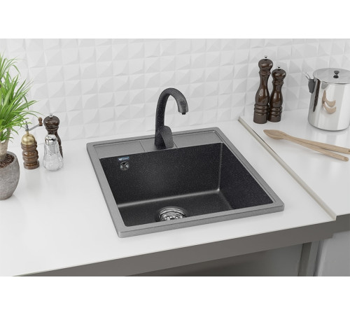 Кухонная мойка Ulgran U-406 темно-серый