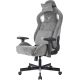 Игровое геймерское кресло Knight Outrider серый Light-19