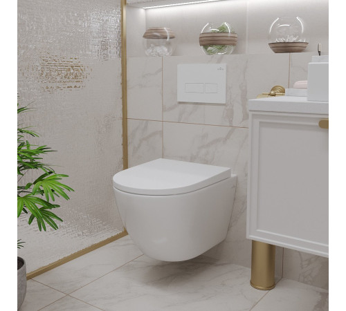 Унитаз подвесной Roxen Antares 530185-02 Rimless Soft Close