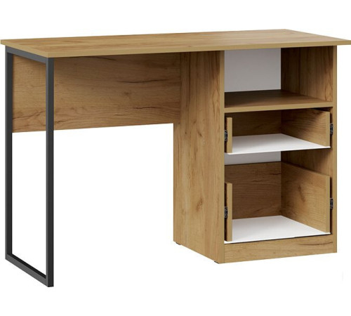 Стол Трия Хилтон тип 1 дуб крафт золотой/графит матовый